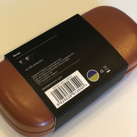 KOMONO Sunglasses Renee Navy Blue NEW in b… - Picture 12 of 12